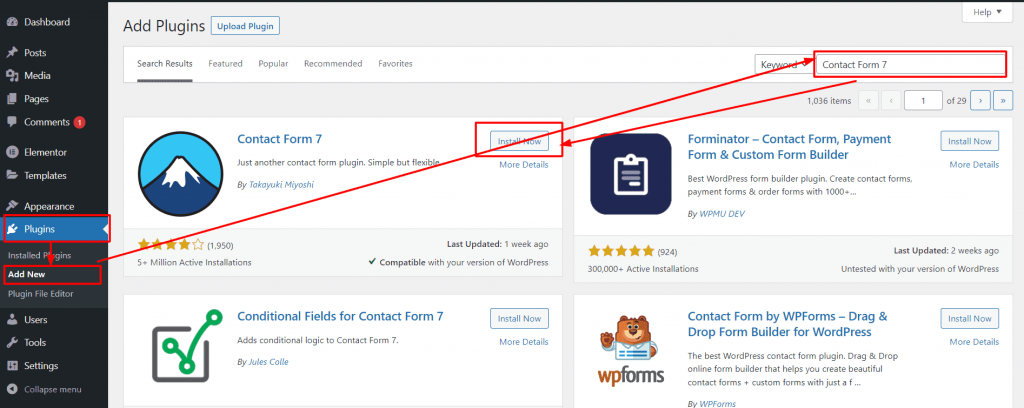 How to Create Contact Form in WordPress